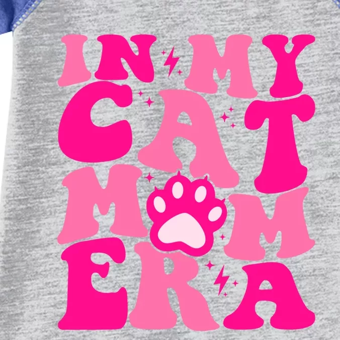 In My Cat Mom Era Gift Infant Baby Jersey Bodysuit