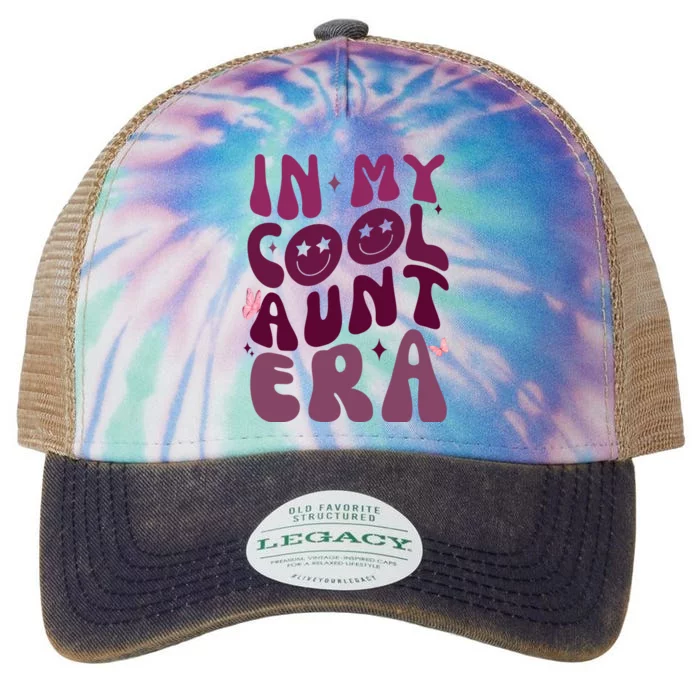 In My Cool Aunt Era Cute Gift Legacy Tie Dye Trucker Hat