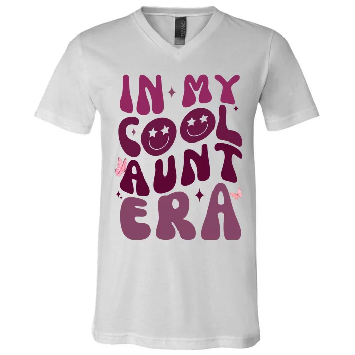 In My Cool Aunt Era Cute Gift V-Neck T-Shirt