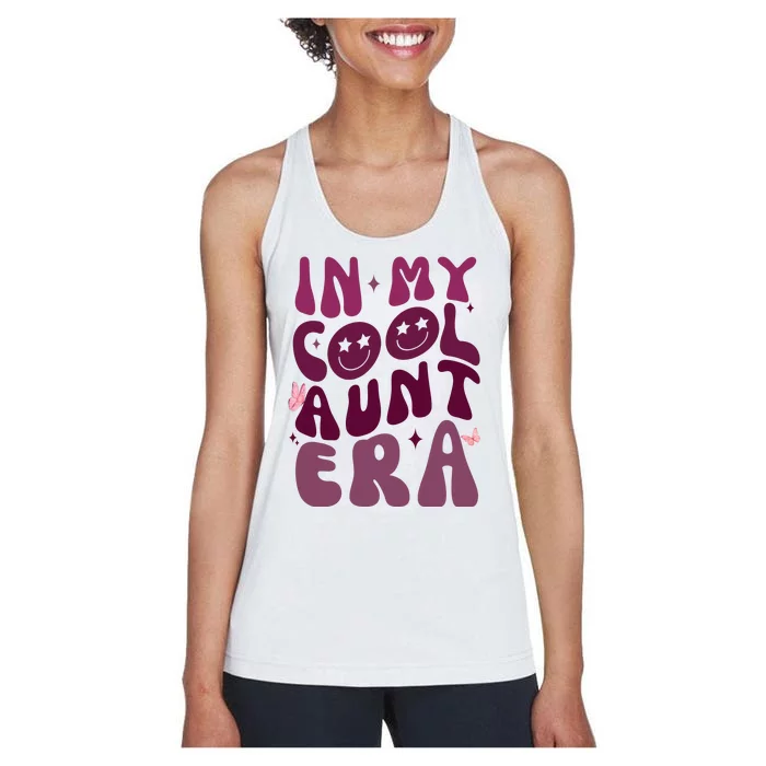 In My Cool Aunt Era Cute Gift Women's Racerback Tank