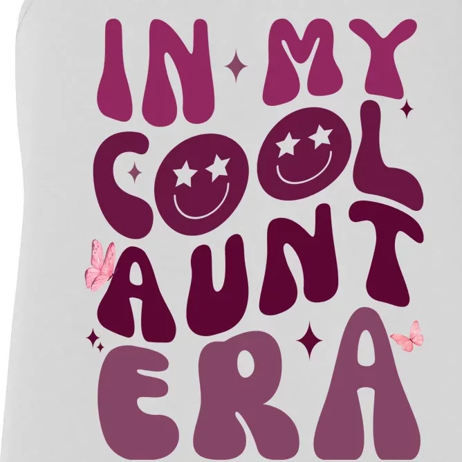 In My Cool Aunt Era Cute Gift Women's Racerback Tank