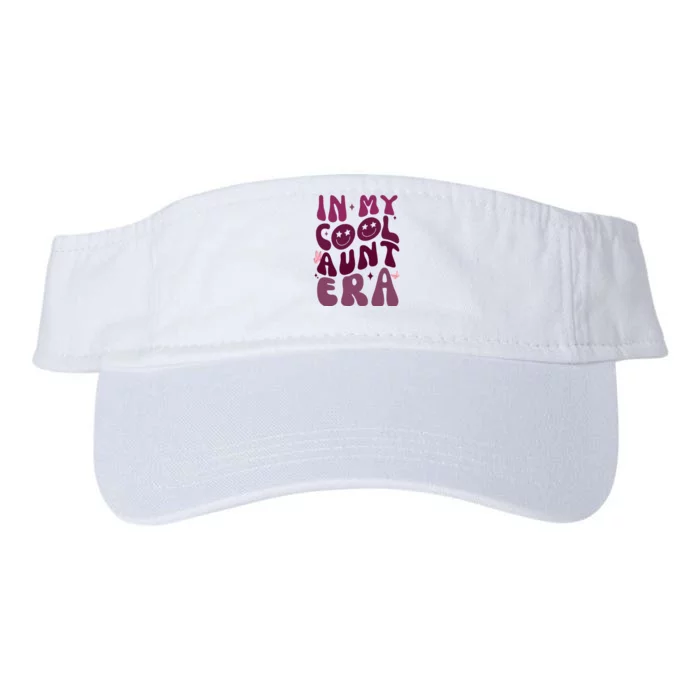 In My Cool Aunt Era Cute Gift Valucap Bio-Washed Visor