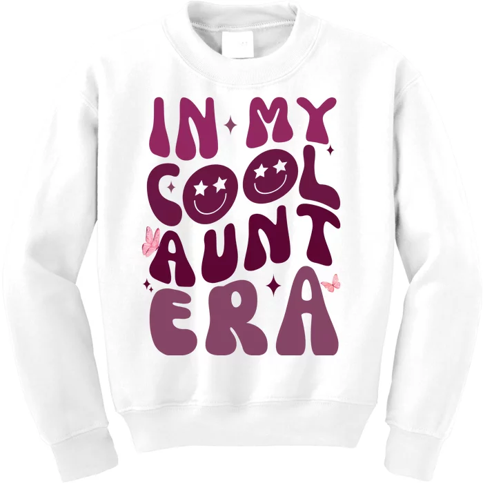 In My Cool Aunt Era Cute Gift Kids Sweatshirt