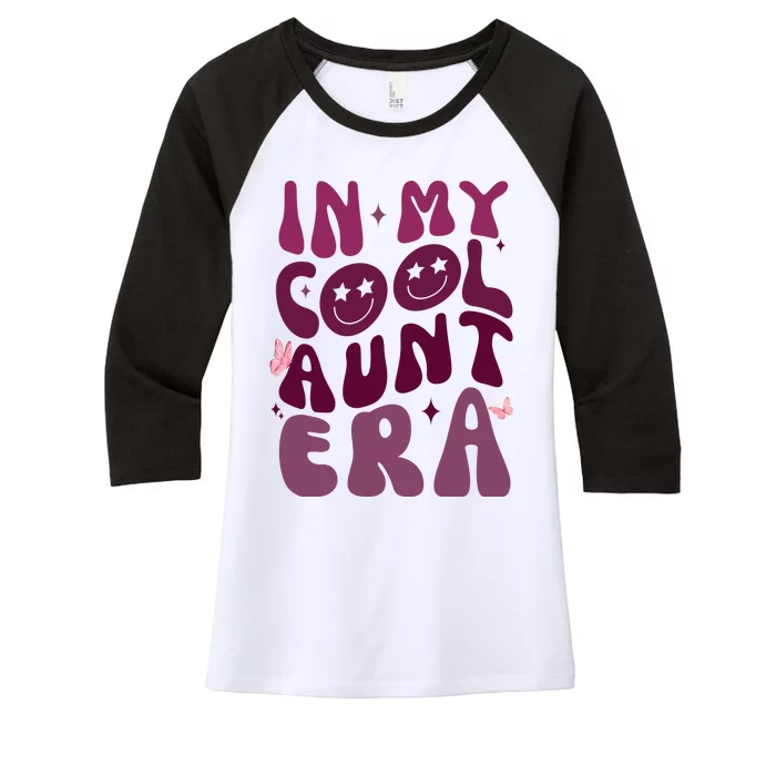 In My Cool Aunt Era Cute Gift Women's Tri-Blend 3/4-Sleeve Raglan Shirt