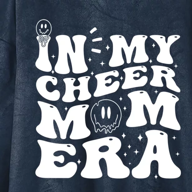 In My Cheer Mom Era Funny Cheerleading Mom Design Funny Gift Hooded Wearable Blanket