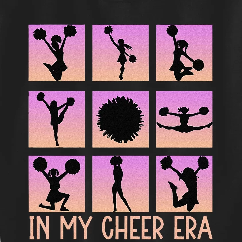 In My Cheer Era Women Cheer Leader Cheerleading Kids Sweatshirt