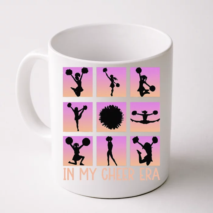 In My Cheer Era Women Cheer Leader Cheerleading Front & Back Coffee Mug