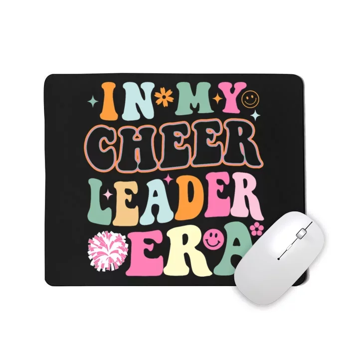 In My Cheer Coach Era Funny Retro Cheerleader Cheerleading Mousepad