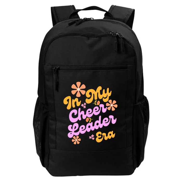 In My Cheer Leader Era Cheerleading Coach Funny Groovy Retro Daily Commute Backpack