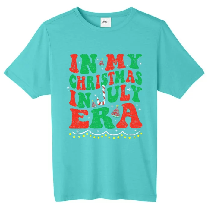 In My Christmas In July Era Funny Xmas Summer ChromaSoft Performance T-Shirt