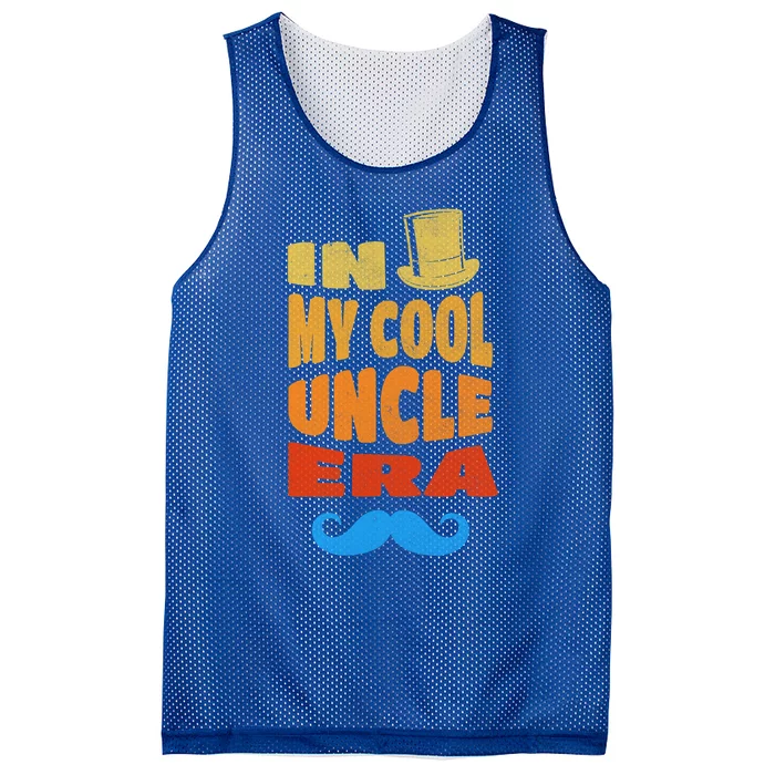 In My Cool Uncle Era Happy FatherS Day Retiret Plan Great Gift Mesh Reversible Basketball Jersey Tank