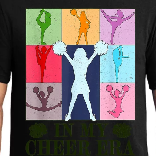 In My Cheer Era Cheer Leader Cheering Leadering Girl Pajama Set