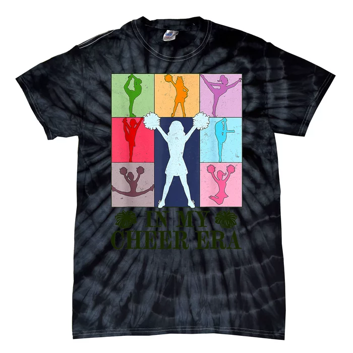 In My Cheer Era Cheer Leader Cheering Leadering Girl Tie-Dye T-Shirt