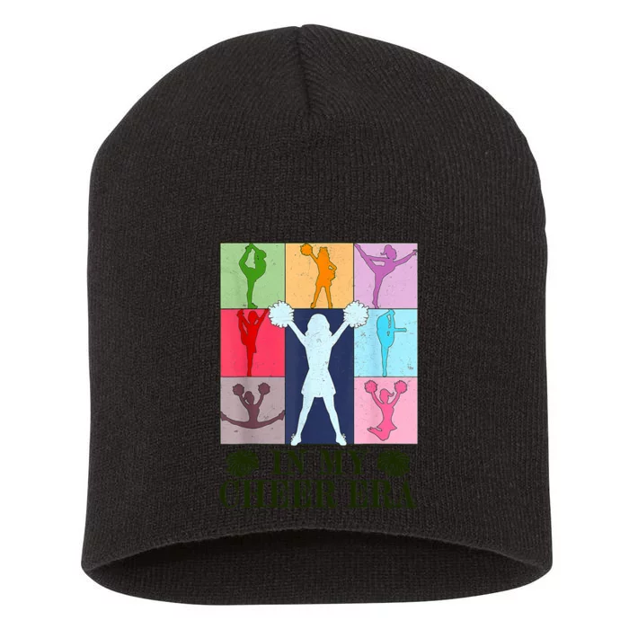 In My Cheer Era Cheer Leader Cheering Leadering Girl Short Acrylic Beanie