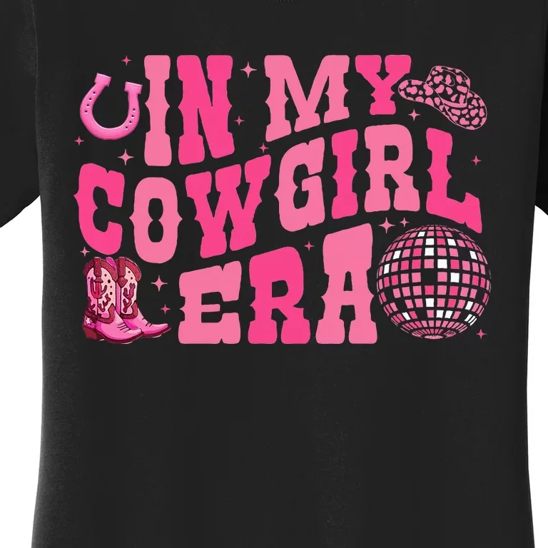 In My Cowgirl Era Groovy Cute Western Rodeo Women's T-Shirt