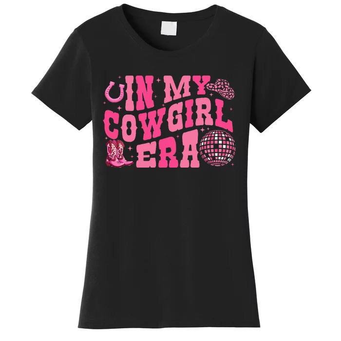 In My Cowgirl Era Groovy Cute Western Rodeo Women's T-Shirt