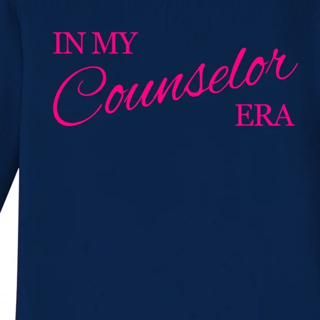 In My Counselor Era Baby Long Sleeve Bodysuit