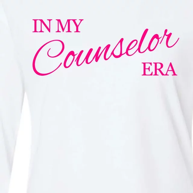 In My Counselor Era Womens Cotton Relaxed Long Sleeve T-Shirt