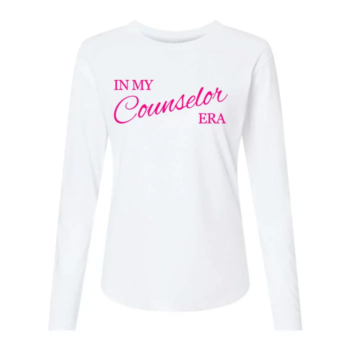 In My Counselor Era Womens Cotton Relaxed Long Sleeve T-Shirt