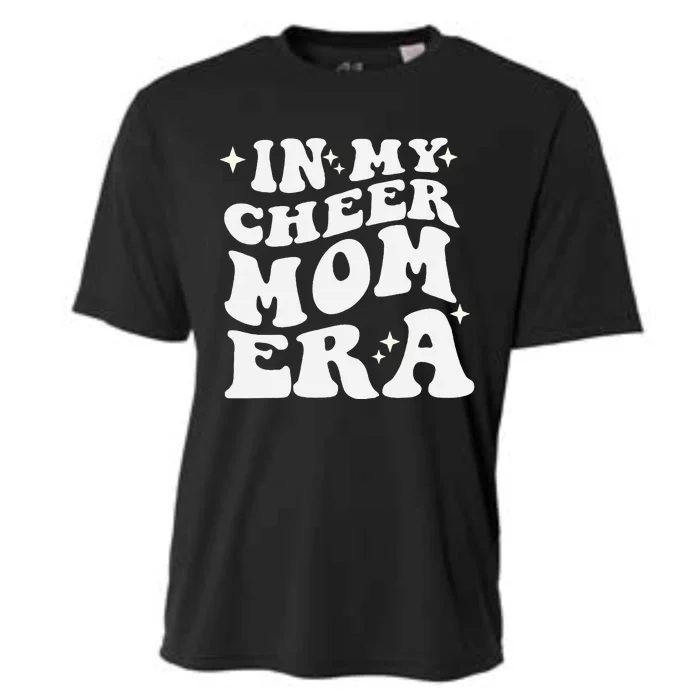 In My Cheer Mom Era Cheerleading Football Mom Game Day Gift Cooling Performance Crew T-Shirt