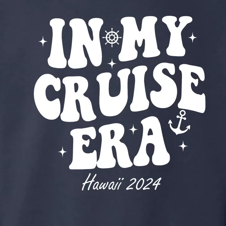 In My Cruise Era Hawaii 2024 Groovy Toddler Hoodie