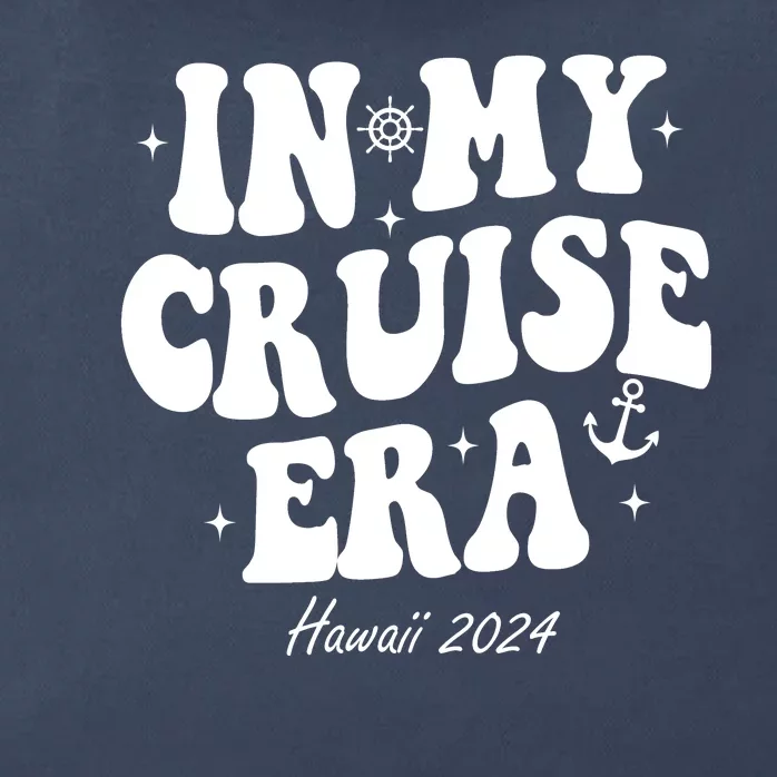 In My Cruise Era Hawaii 2024 Groovy Zip Tote Bag