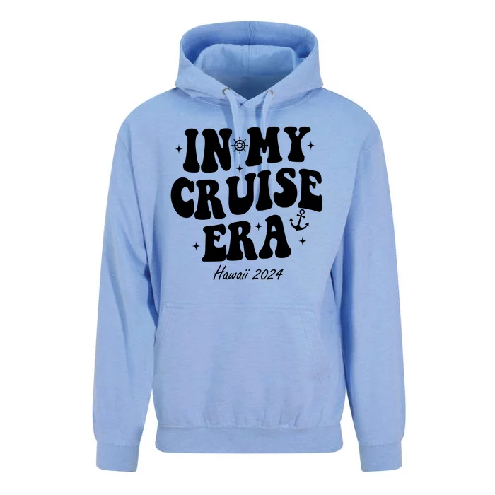 In My Cruise Era Hawaii 2024 Groovy Unisex Surf Hoodie