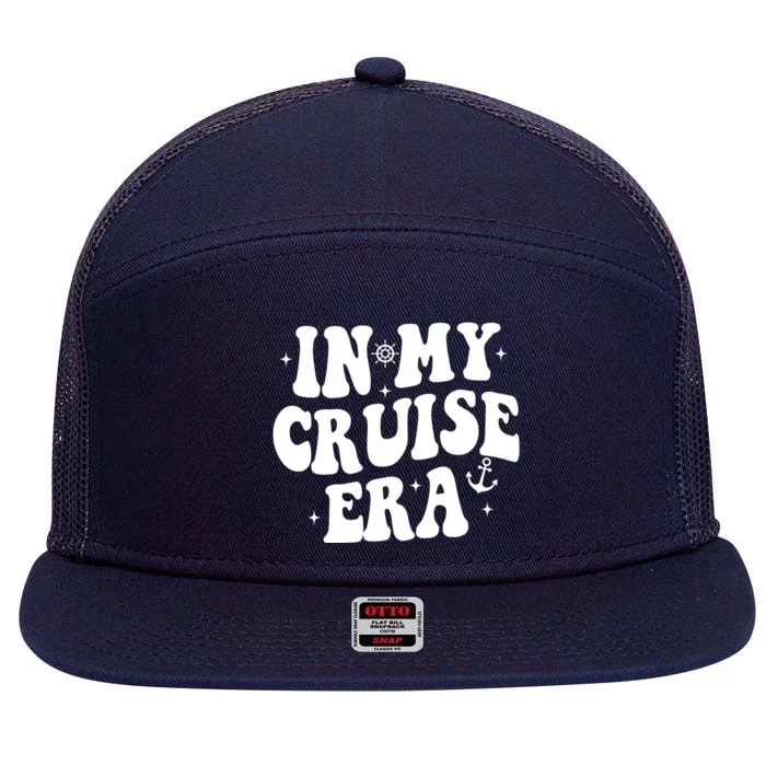 In My Cruise Era Vacation 7 Panel Mesh Trucker Snapback Hat