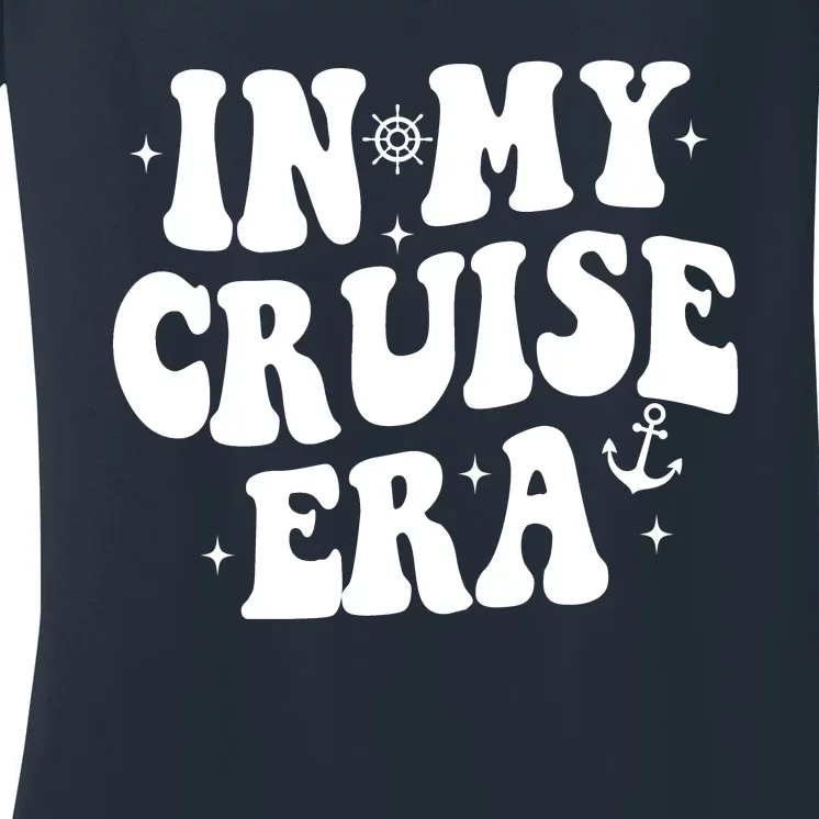 In My Cruise Era Vacation Women's V-Neck T-Shirt