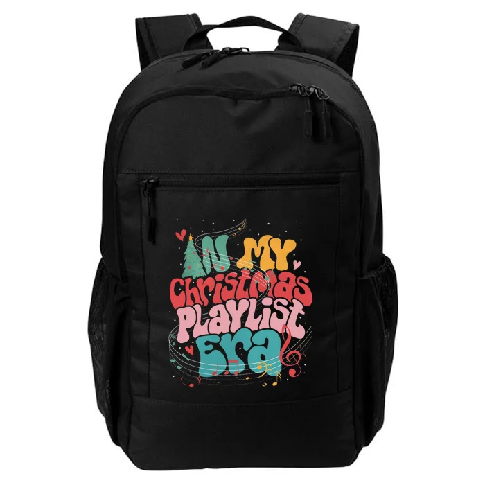 In My Christmas Playlist Era Merry Christmas Daily Commute Backpack