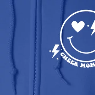 In My Cheer Mom Era Great Gift Full Zip Hoodie