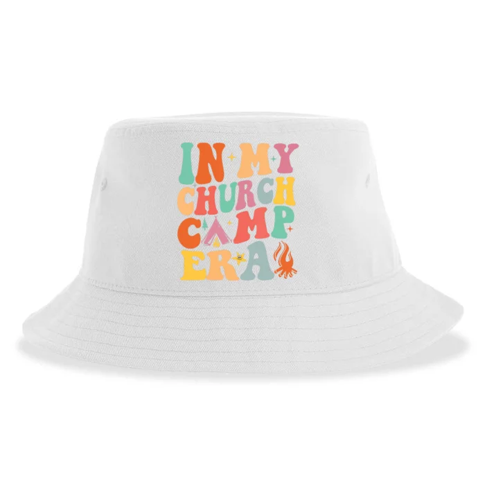 In My Church Camp Era Gift Sustainable Bucket Hat