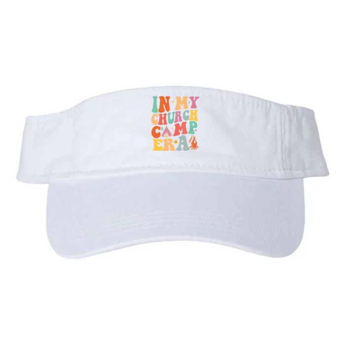 In My Church Camp Era Gift Valucap Bio-Washed Visor