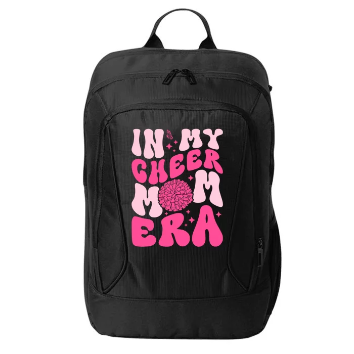 In My Cheer Mom Era Cheerleading Cheerleader Mom Funny Gift City Backpack