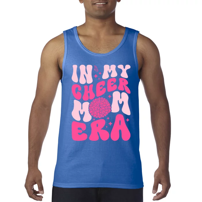 In My Cheer Mom Era Cheerleading Cheerleader Mom Funny Gift Tank Top