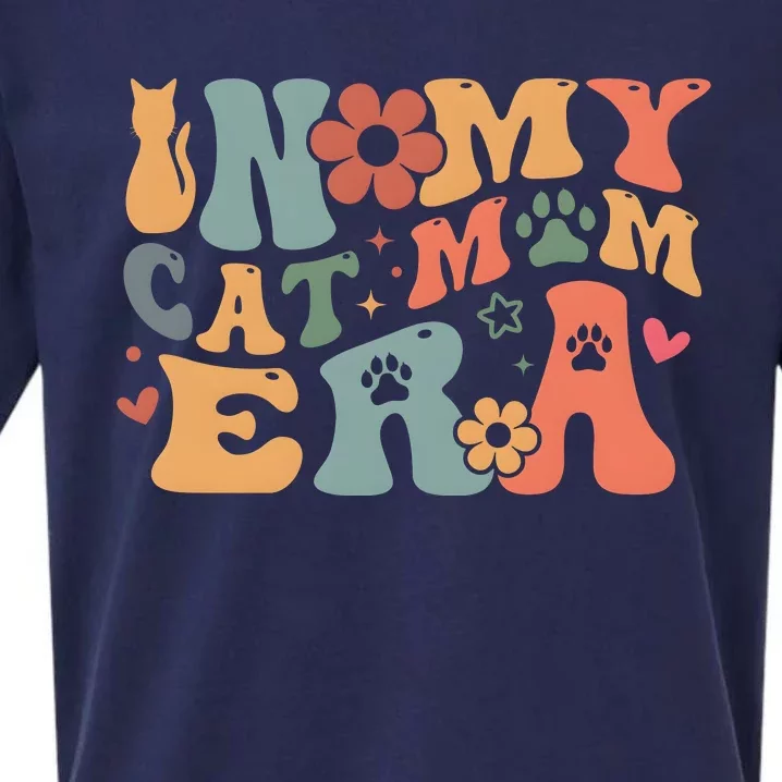 In My Cat Mom Era Sueded Cloud Jersey T-Shirt