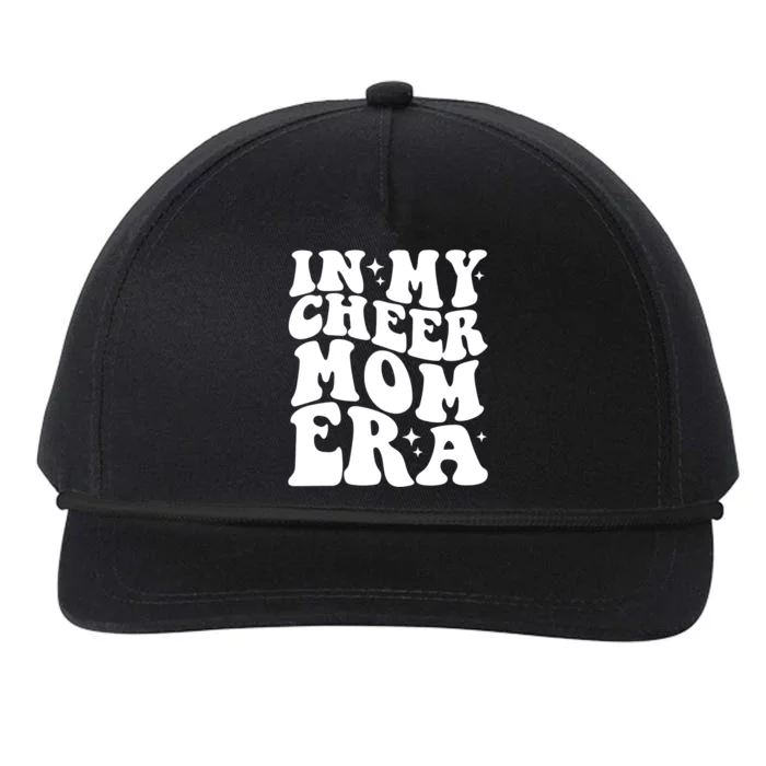 In My Cheer Mom Era Funny Gift Snapback Five-Panel Rope Hat