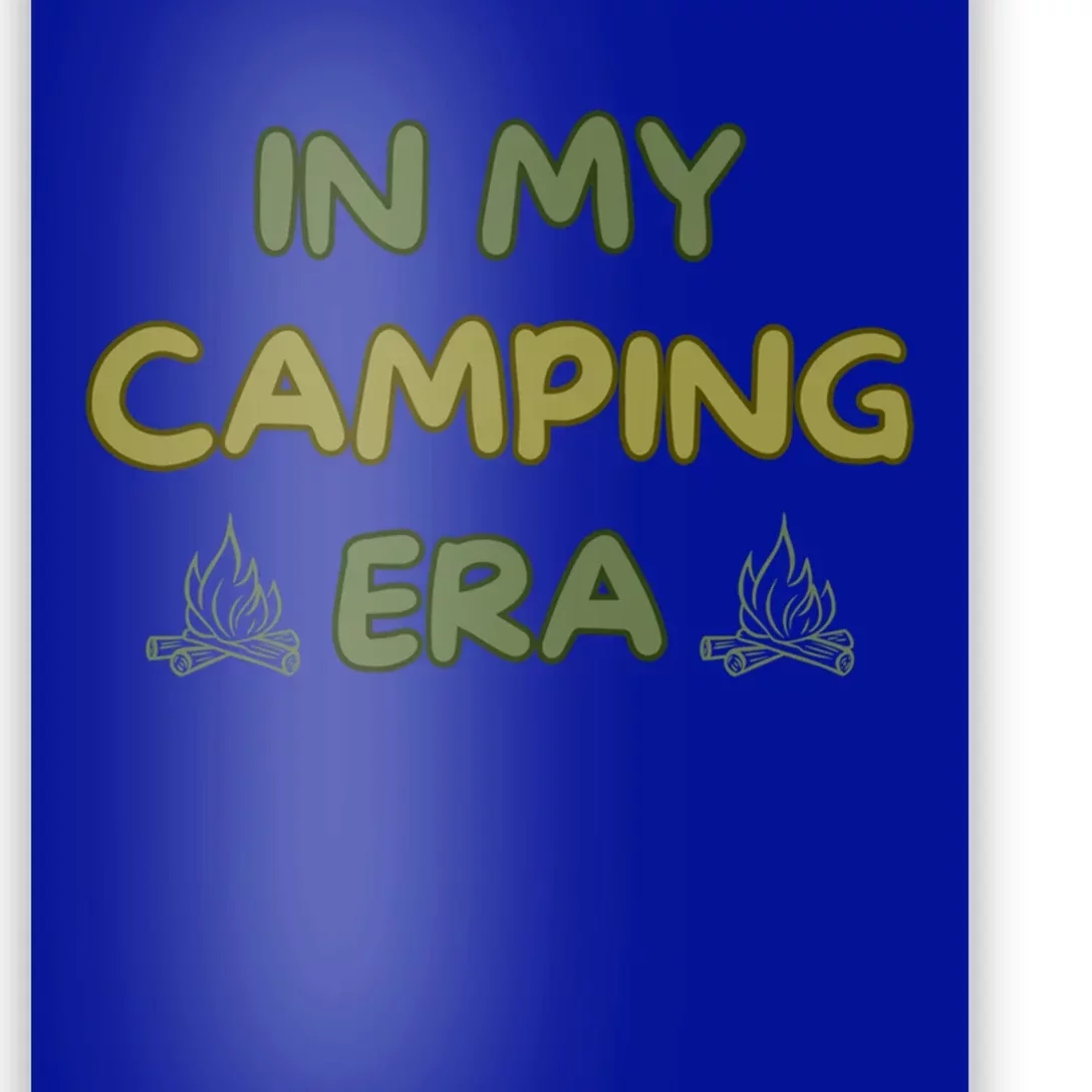 In My Camping Era Retro Camping Lover Funny Outdoor Nature Cute Gift Poster