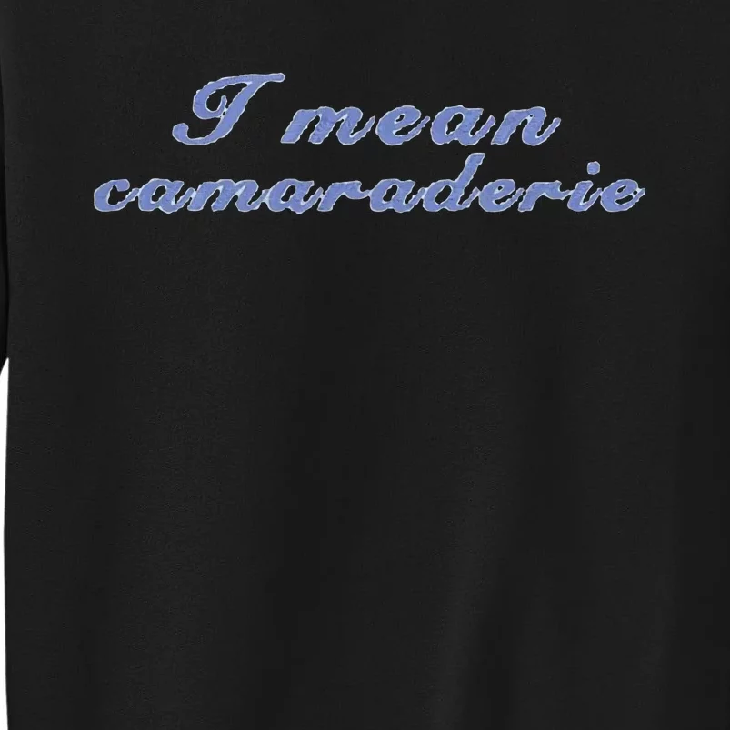 I Mean Camaraderie Sweatshirt