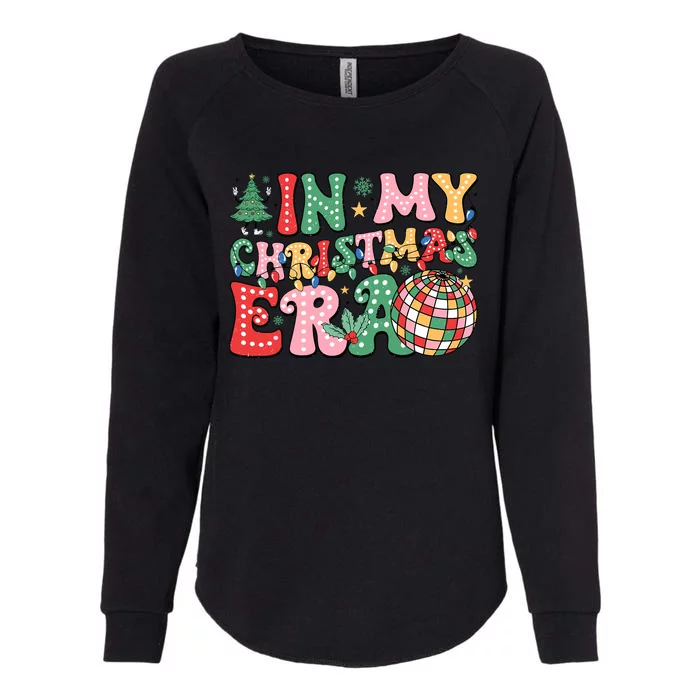 In My Christmas Era Family Matching Merry Christmas 2024 Womens California Wash Sweatshirt