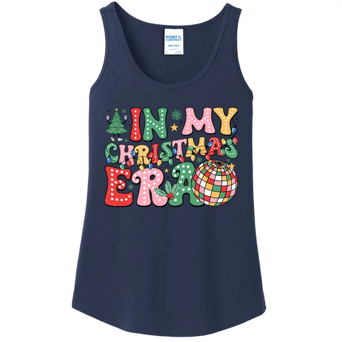 In My Christmas Era Family Matching Merry Christmas 2024 Ladies Essential Tank