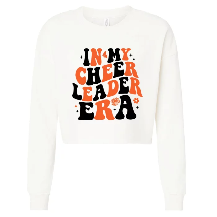 In My Cheerleader Era Cropped Pullover Crew