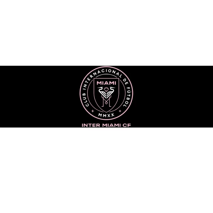 Inter Miami Cf Primary Logo Bumper Sticker