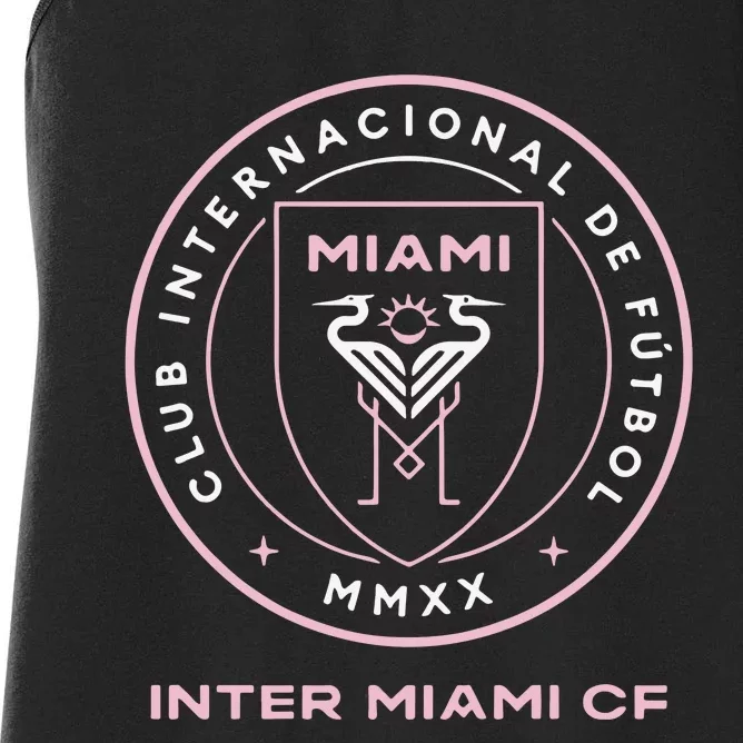 Inter Miami Cf Primary Logo Women's Racerback Tank