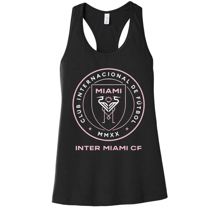 Inter Miami Cf Primary Logo Women's Racerback Tank