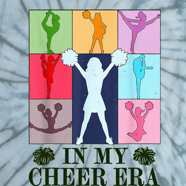 In My Cheer Era Cheer Leader Cheering Leadering Tie-Dye T-Shirt