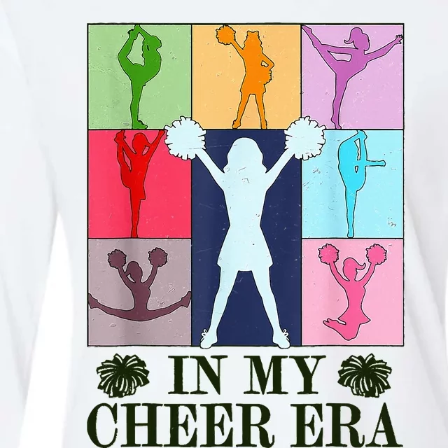 In My Cheer Era Cheer Leader Cheering Leadering Womens Cotton Relaxed Long Sleeve T-Shirt