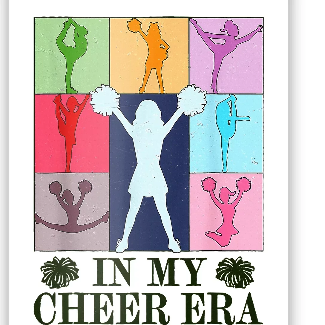 In My Cheer Era Cheer Leader Cheering Leadering Poster