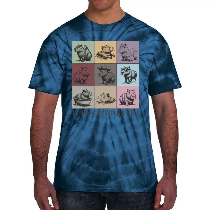 In My Capybara Era Capybara Lover Gift Tie-Dye T-Shirt