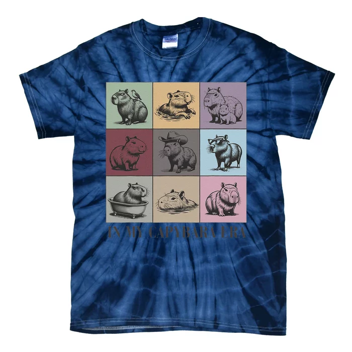 In My Capybara Era Capybara Lover Gift Tie-Dye T-Shirt